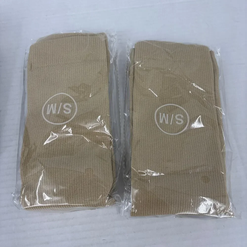 Charmking Compression Socks 2 Pairs Size S/M Nude Beige Unisex‎ 15-20 mmHG